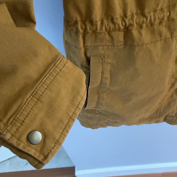 Old navy utility jacket in spiced mustard. Small - Picture 2 of 4